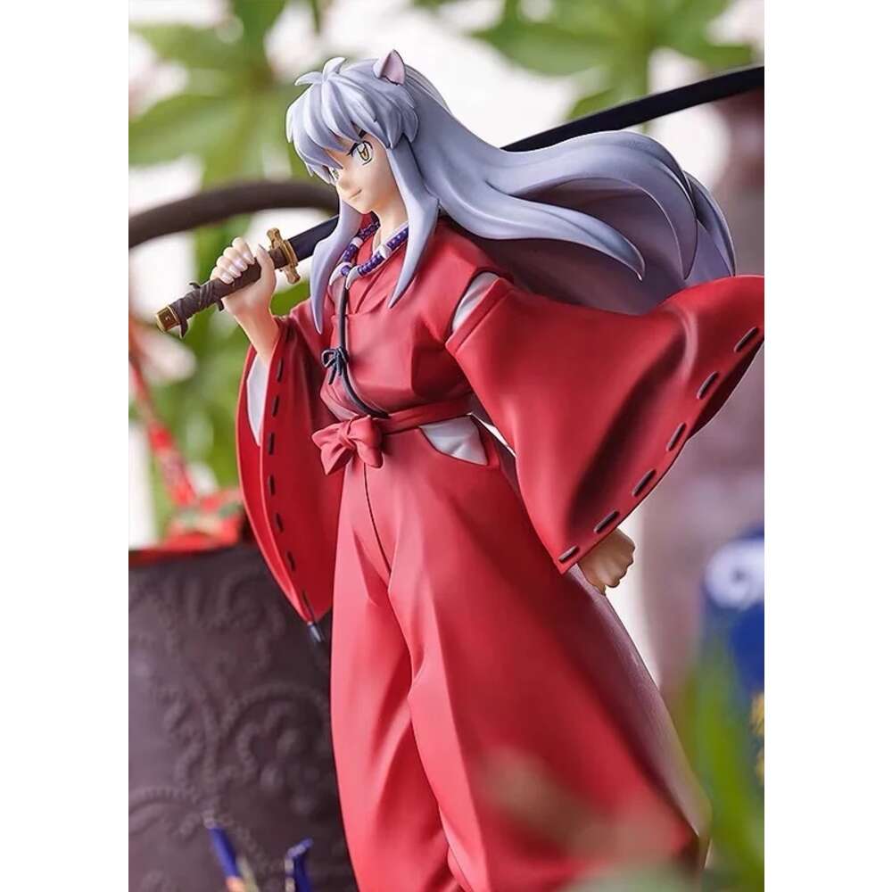 Mascot Costumes Anime Inuyasha Figure Sesshomaru Kikyo Inuyasha Higurashi Kagome Pvc Action Figure Model Toys Gift for Friends Bookshelf Decor
