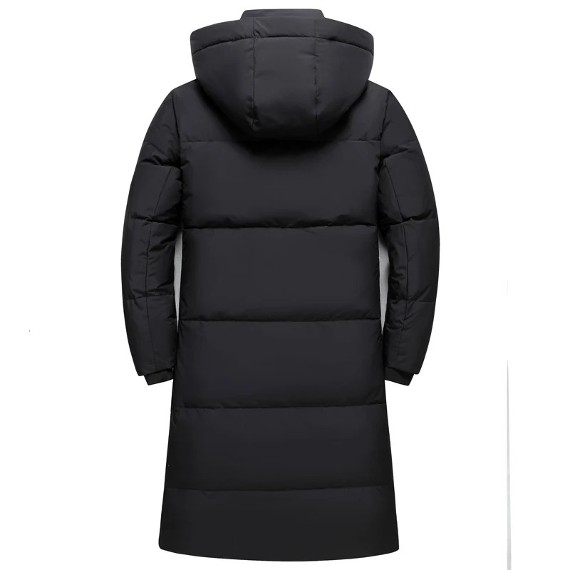 Men's Down Parkas 2023 Arrival Winter Jackets Men Overcoat Fashion Thicken Warm 90 White Duck Coats for Hooded Black Long Parka 231011