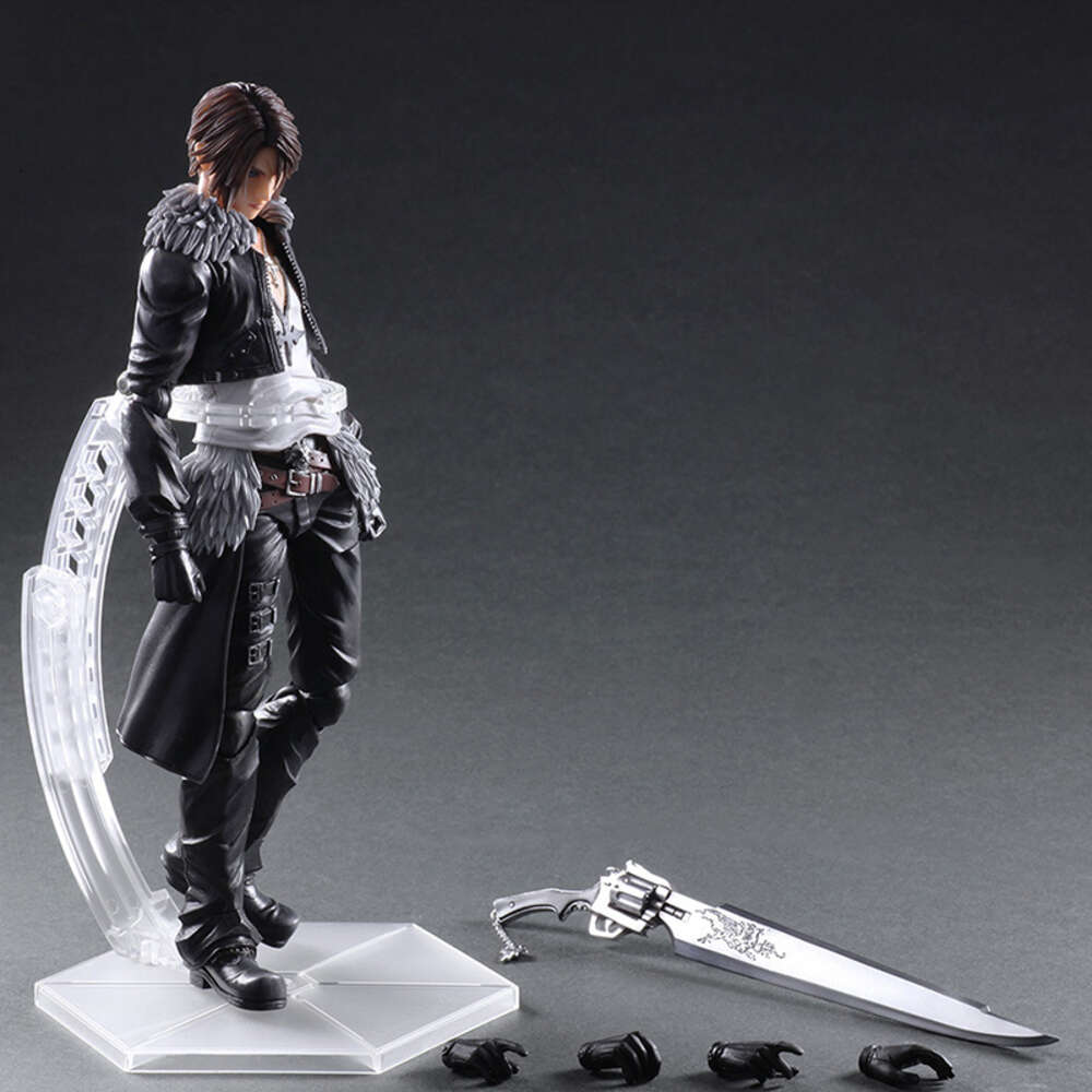 Mascot Costumes Play Arts Kai Cloud Final Fantasy Figure Cloud Strife Sephiroth Squall Leonhart Action Figures Model Toy 28cm Joint Movable Doll