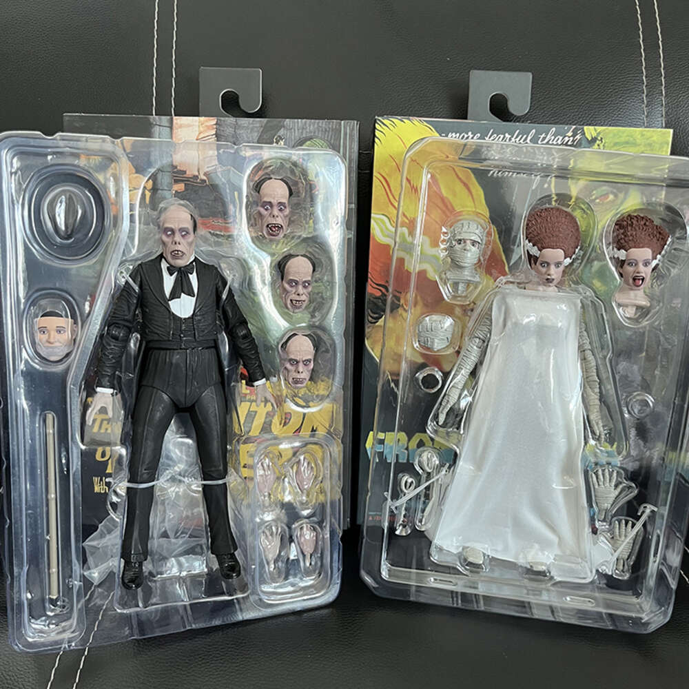 Mascot Costumes Neca-original Action Figures of the Phantom of Opera Lon Chaney the Bride of Frankenstein Children's Gifts Christmaspresent