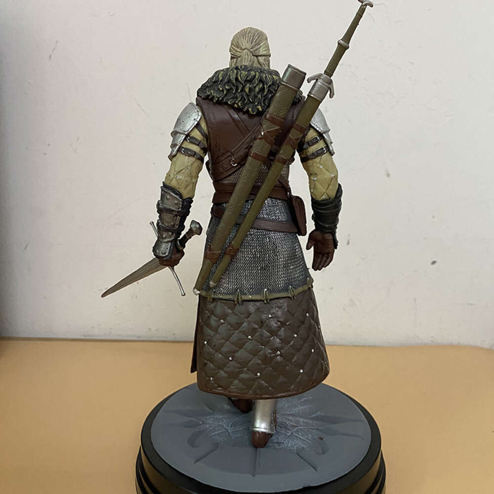 Mascot Costumes Hunt Geralt Action Figure Witcher-ed 3 Wild 907 Wolf Pvc Action Figure Model Toys Bookshelf Ornament Present for Friends