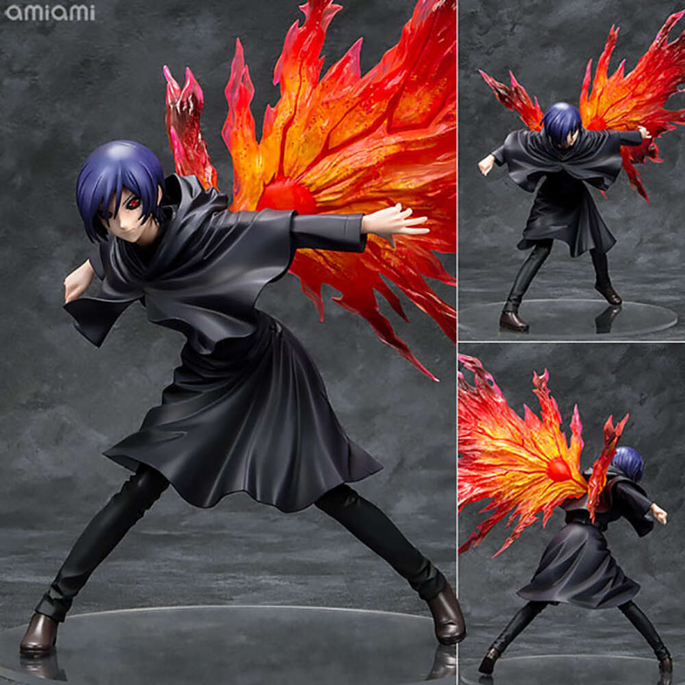 Mascot Costumes Artfx J Tokyo Ghoul Figure Touka Kirishima 1/8 Pvc Action Figure Anime Toy Touka Kirishima Figure Model Doll Tohka 26cm Model