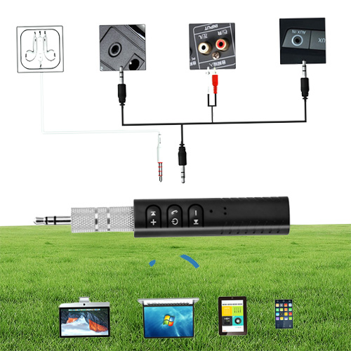 Stereo Btooth Wireless For Car Music o Betooth Receiver Adapter Aux For Headphone Reciever 3.5mm Jack Handsfree
