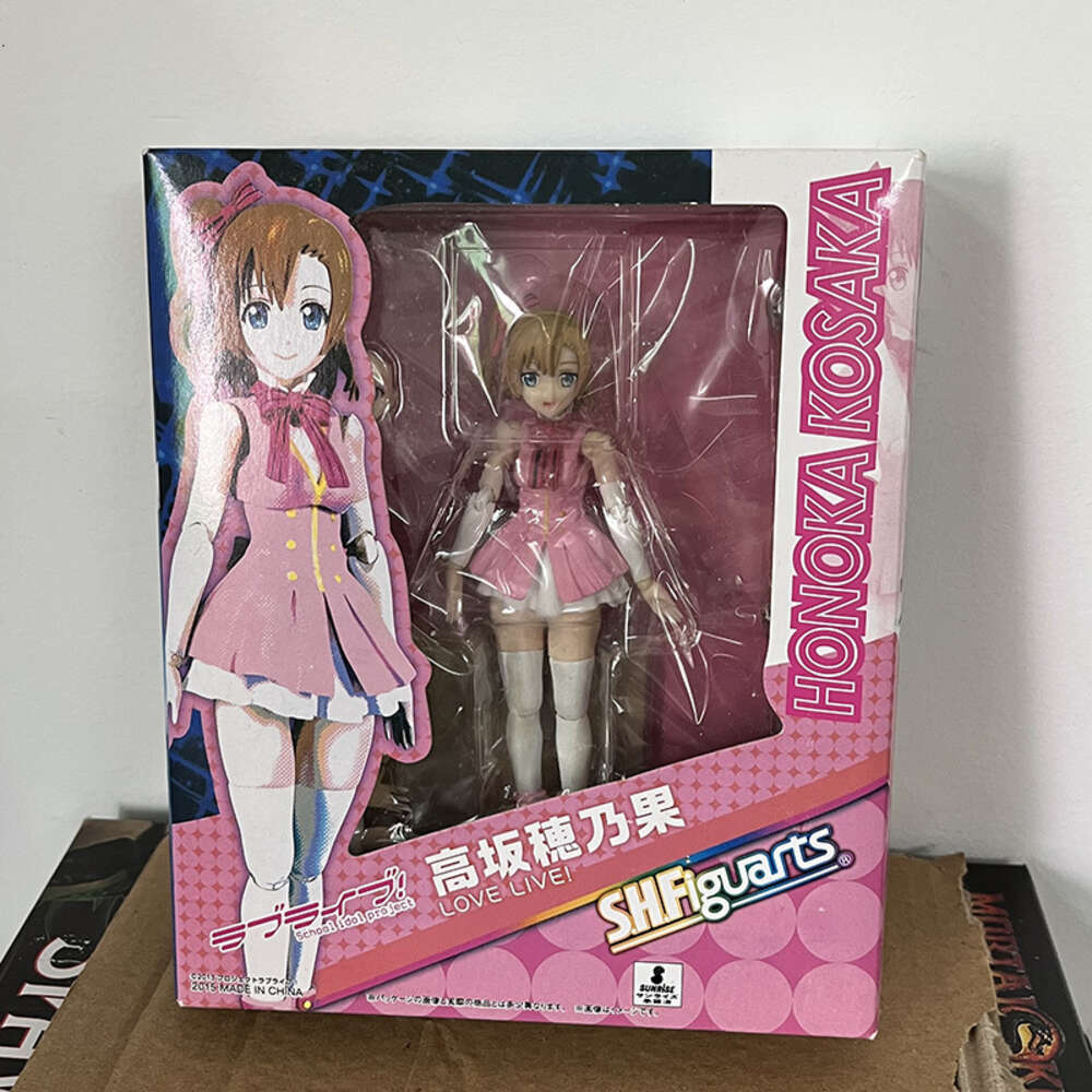 Mascot Costumes Shfiguarts Figure Shf Love Live Kousaka Honoka Japanese Action Figure Model Pvc Toys Joint Movable Doll Bookshelf Ornament