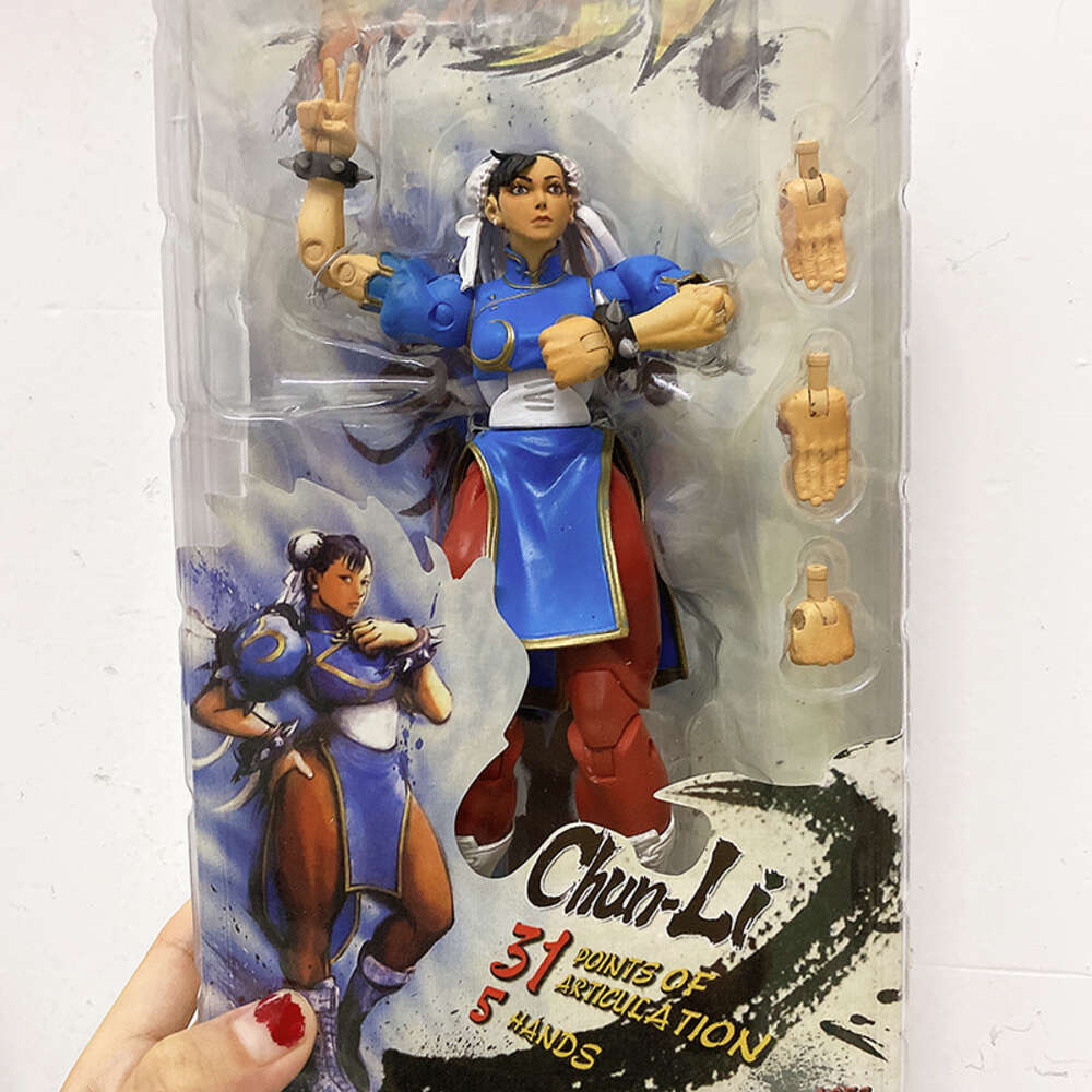 Mascot Costumes Neca Figure Ryu Figure Game Character Ken Doll Guile Toy Akuma Gouki Hoshi Chun-li Action Figure Model Toys Joint Movable Doll