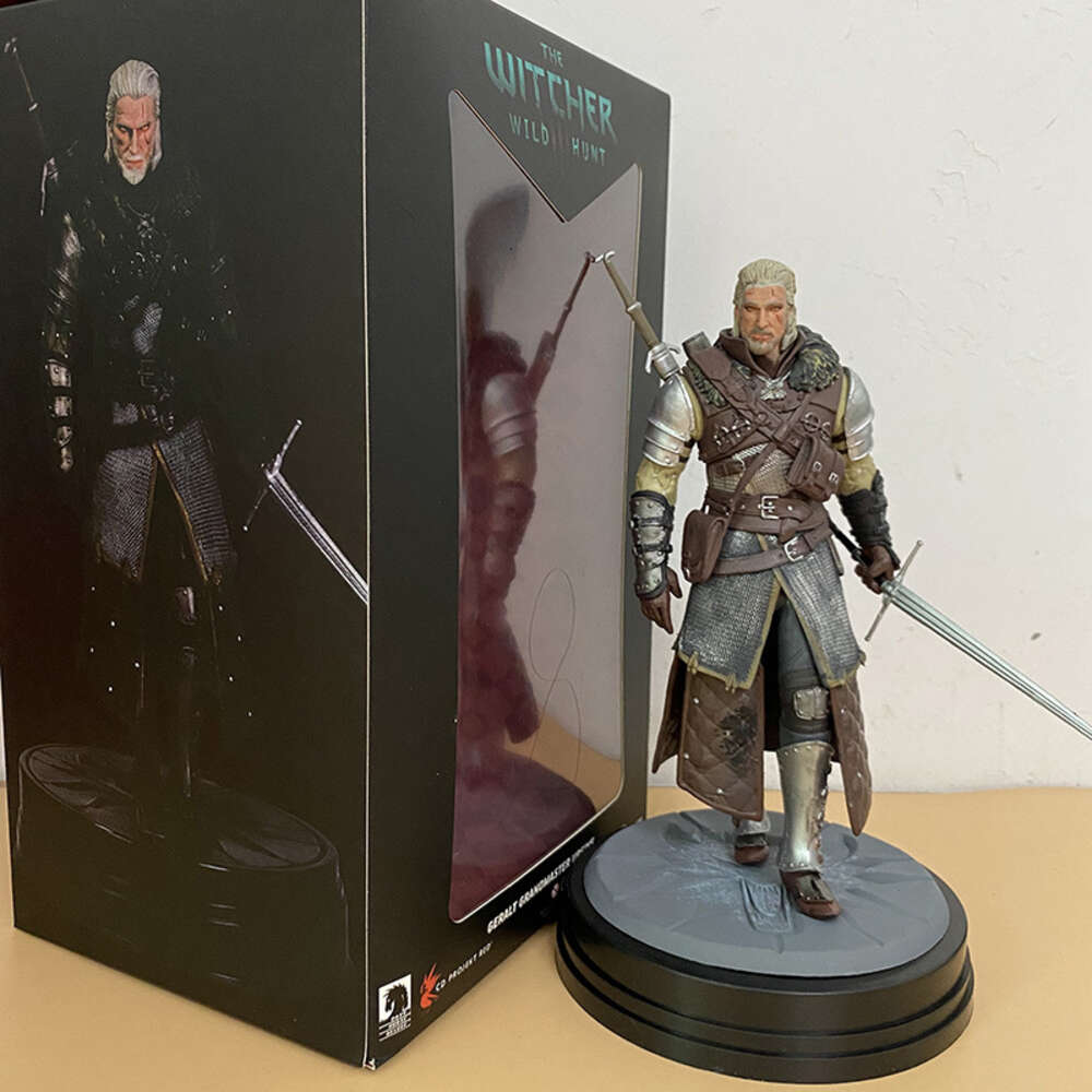 Mascot Costumes Hunt Geralt Action Figure Witcher-ed 3 Wild 907 Wolf Pvc Action Figure Model Toys Bookshelf Ornament Present for Friends
