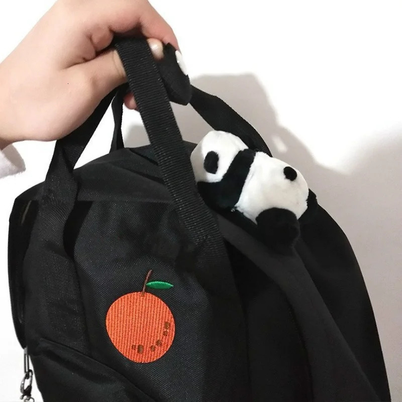 Pins Brooches Little Panda Plush Toy Cartoon Cute Doll Brooch Accessories Schoolbag Clothing Girls Gifts for Women 231012