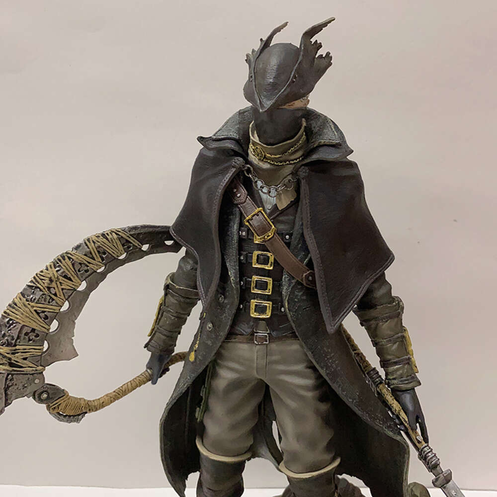 Mascot Costumes Bloodborne Action Figure Eileen Kit the Old Hunter Bloodborne Figure Model Toys Gift 30cm Bookshelf Ornament