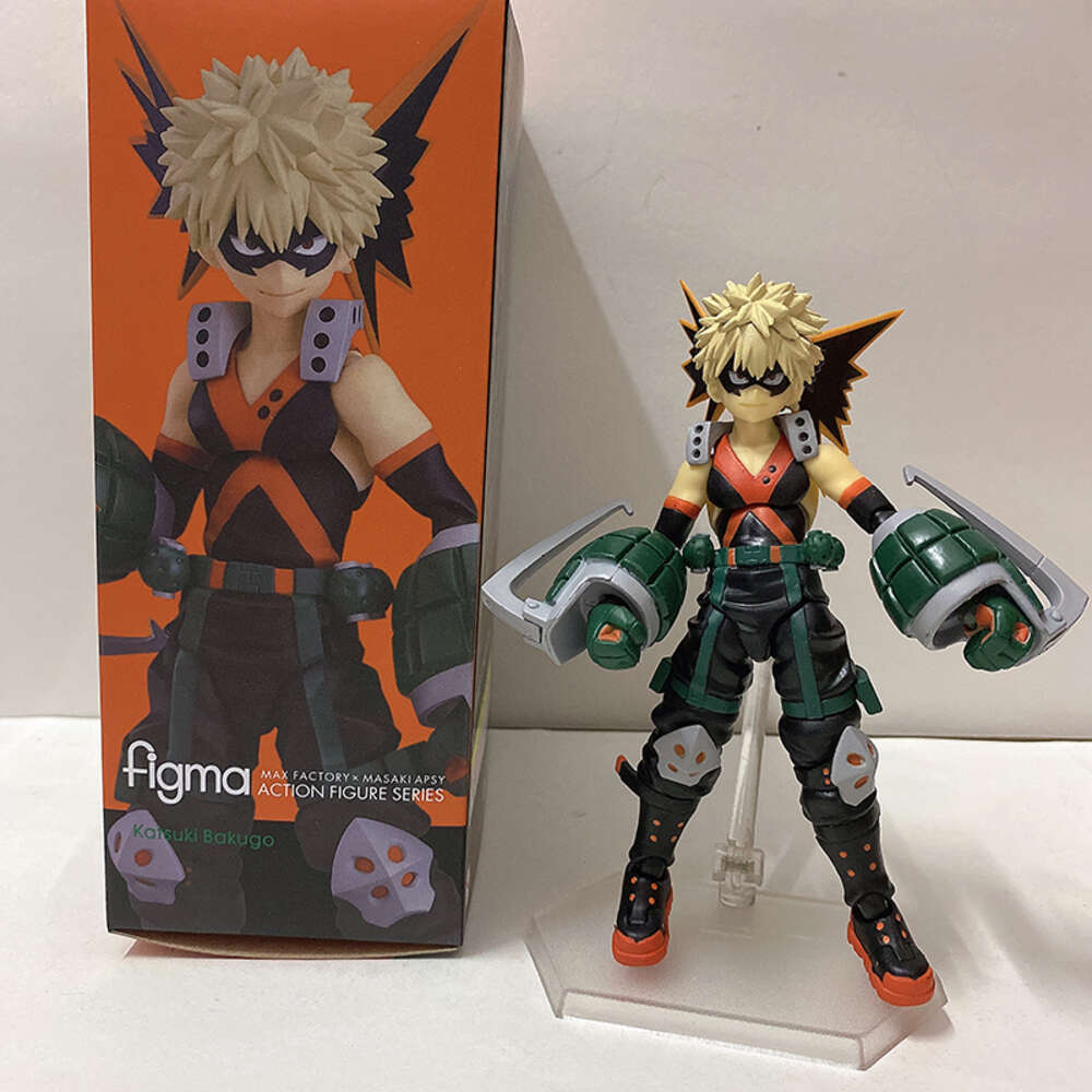 Mascot Costumes Figma My Hero Academia Bakugou Katsuki Figure 443 323 Midoriya Izuku Action Figure Bakugou Katsuki Model Toys Joint Movable Doll