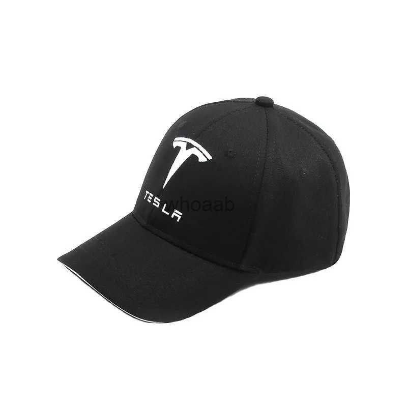 Ball Caps Fashion Letter Embroidered for Tesla Baseball Caps Men Women Snapback Hat Adjustable Sun Protection Outdoor Sport Fishing Golf YQ231012