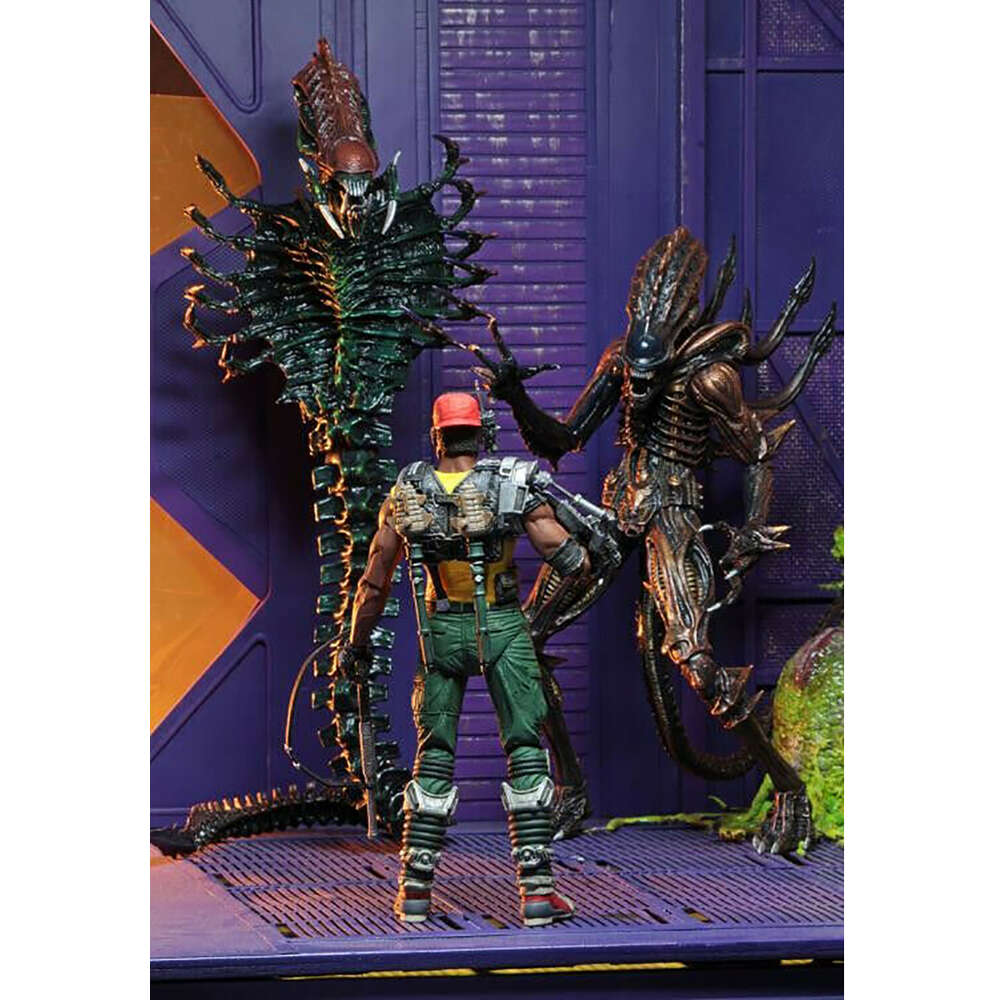 Mascot Costumes Neca Figure Scorpion Figure 13th Lineup Aliens Vs Predator Scorpion Snake Alien Sgt Apone Snake Action Figure Model Toys Gift
