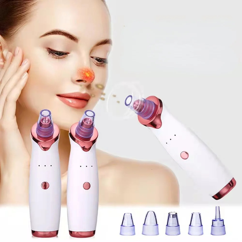 Cleaning Tools Accessories Blackhead Remover Electric Pore Cleaner Face Deep Nose Cleaner T Zone Pore Acne Pimple Removal Vacuum Suction 231011