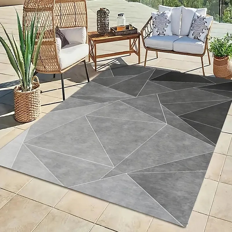 Carpet Nordic Black Gray for Living Room Home Decor Sofa Table Large Area Rugs Bedroom Bedside Foot Pad Welcome Entrance Doormat 231011bj