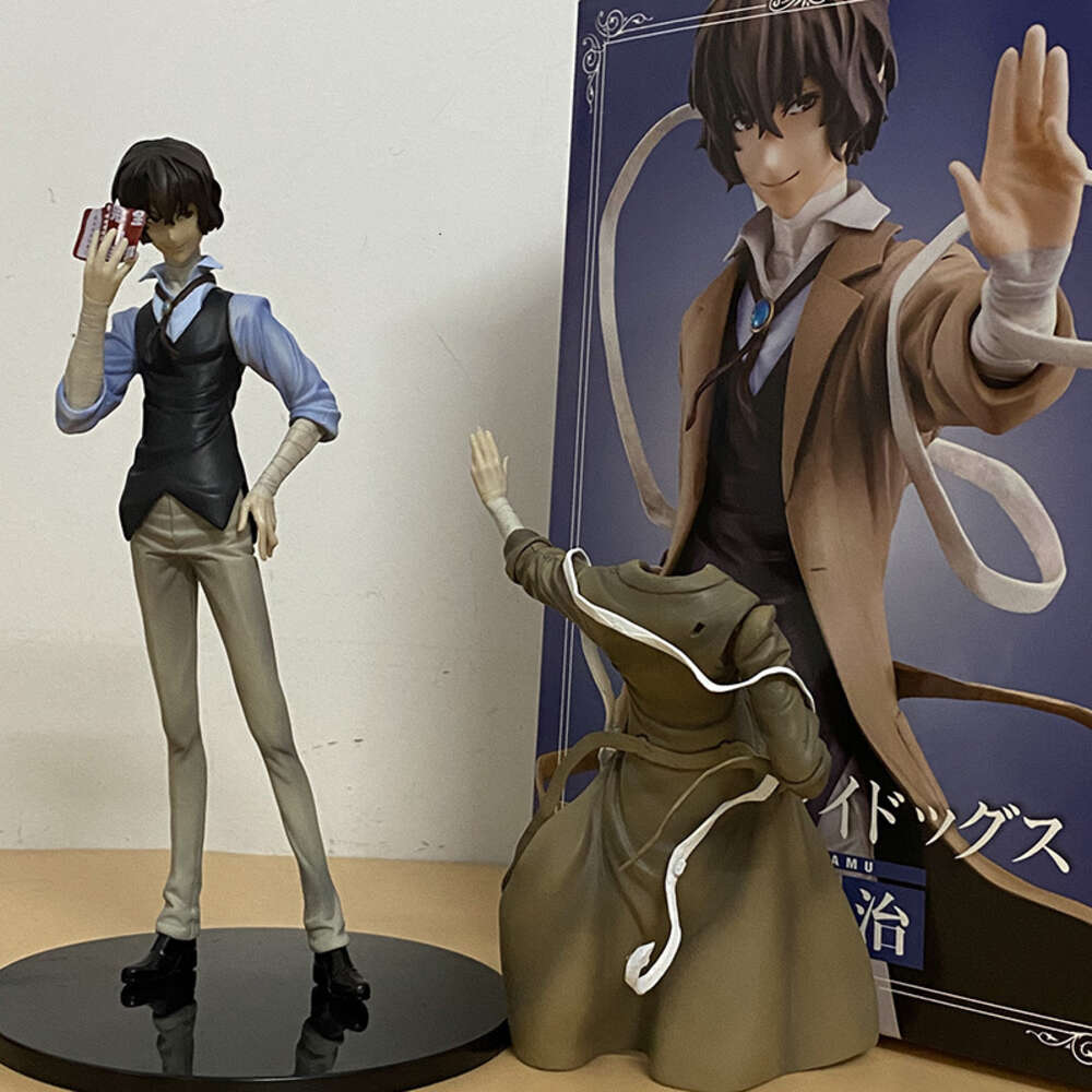 Mascot Costumes Dazai Osamu Figure Bungou Stray Dogs Figure Orange Rouge Nakahara Chuya Action Figure Collectible Model Toys Joint Movable Doll