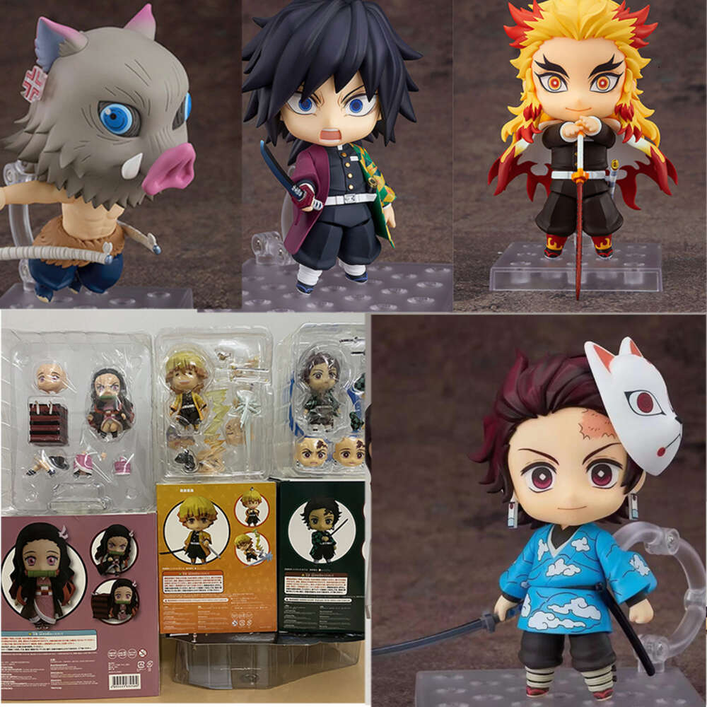 Mascot Costumes Figma Demon Slayer 508-dx Kimetsu No Yaiba Nezuko Kamado Kamado Tanjiro 498-dx Action Figure 1194 Model Toys Joint Movable Doll