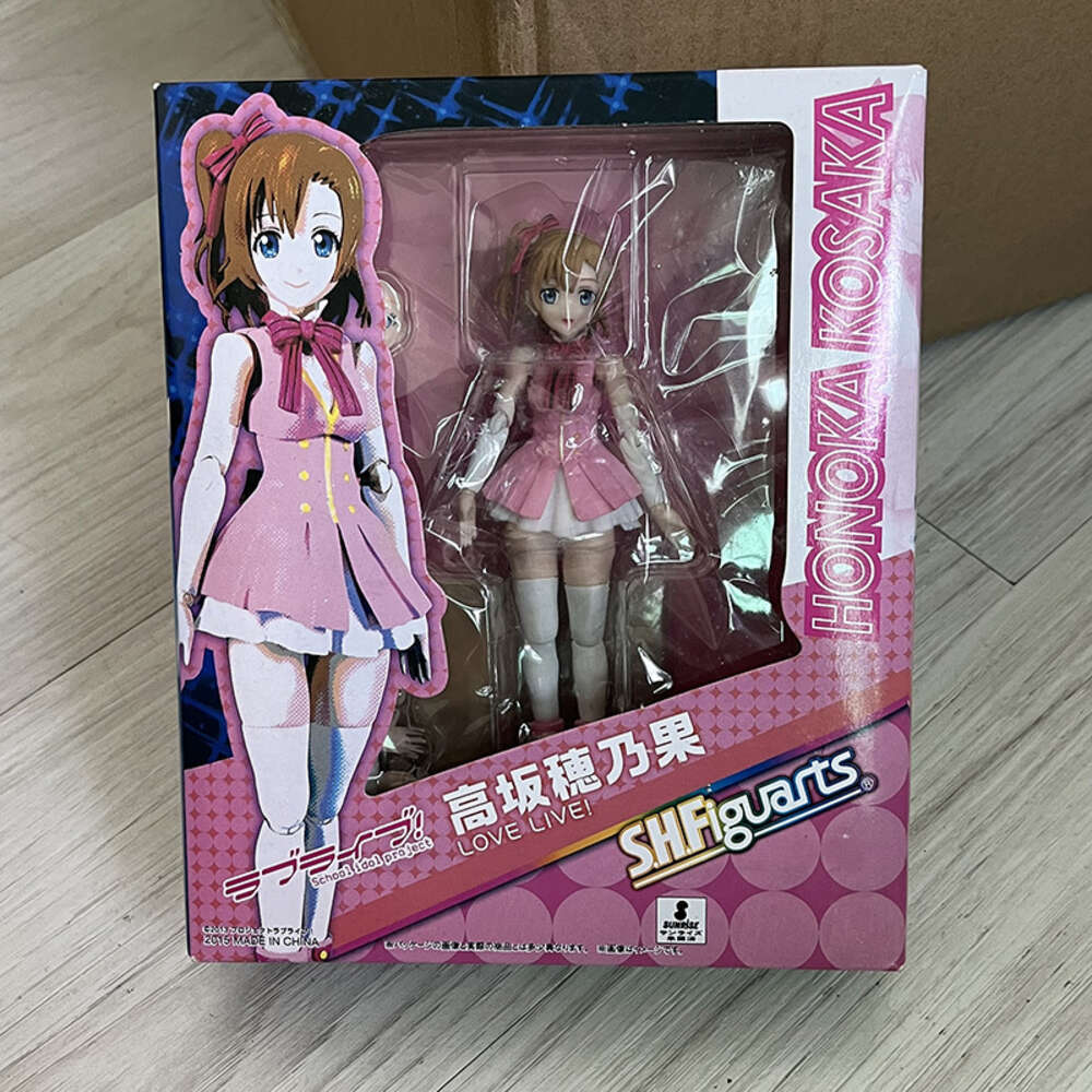 Mascot Costumes Shfiguarts Figure Shf Love Live Kousaka Honoka Japanese Action Figure Model Pvc Toys Joint Movable Doll Bookshelf Ornament