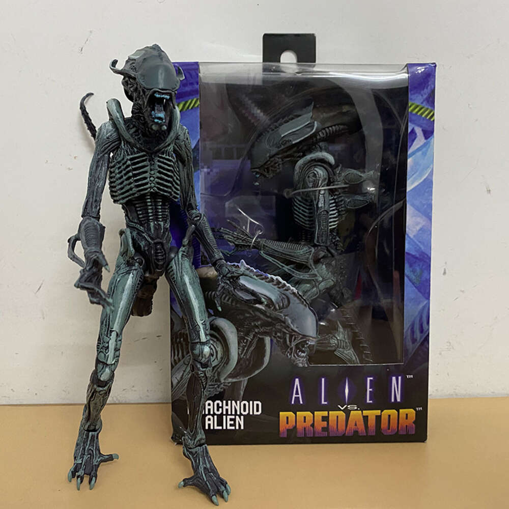 Mascot Costumes Neca Figure Alien Vs Predator Chrysalis Arachnoid Razor Claws Alien Warrior Alien Action Figure Model Toys Bookshelf Decor Gift