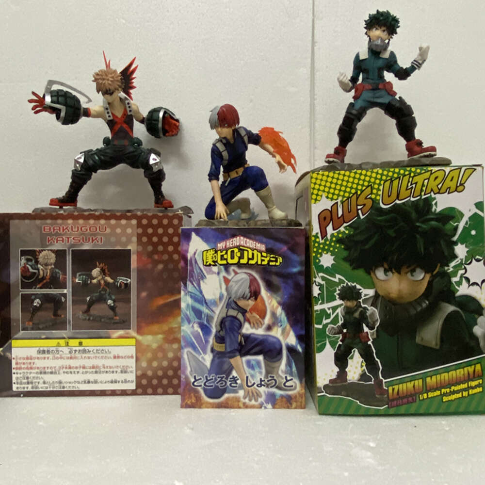 Mascot Costumes Artfx J Statue My Hero Academia Izuku Midoriya Bakugou Katsuki Shoto Todoroki Action Figure Model Toys Bookshelf Decoration Doll
