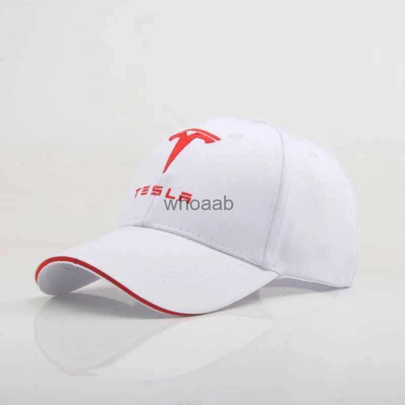 Ball Caps Fashion Letter Embroidered for Tesla Baseball Caps Men Women Snapback Hat Adjustable Sun Protection Outdoor Sport Fishing Golf YQ231012
