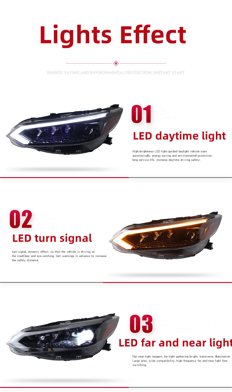 Car Headlights for Nissan 14th Generation Sylphy 20 20-20 22 Headlight Assembly LED Daytime Running Light Diamond Style Turn Signal Lights