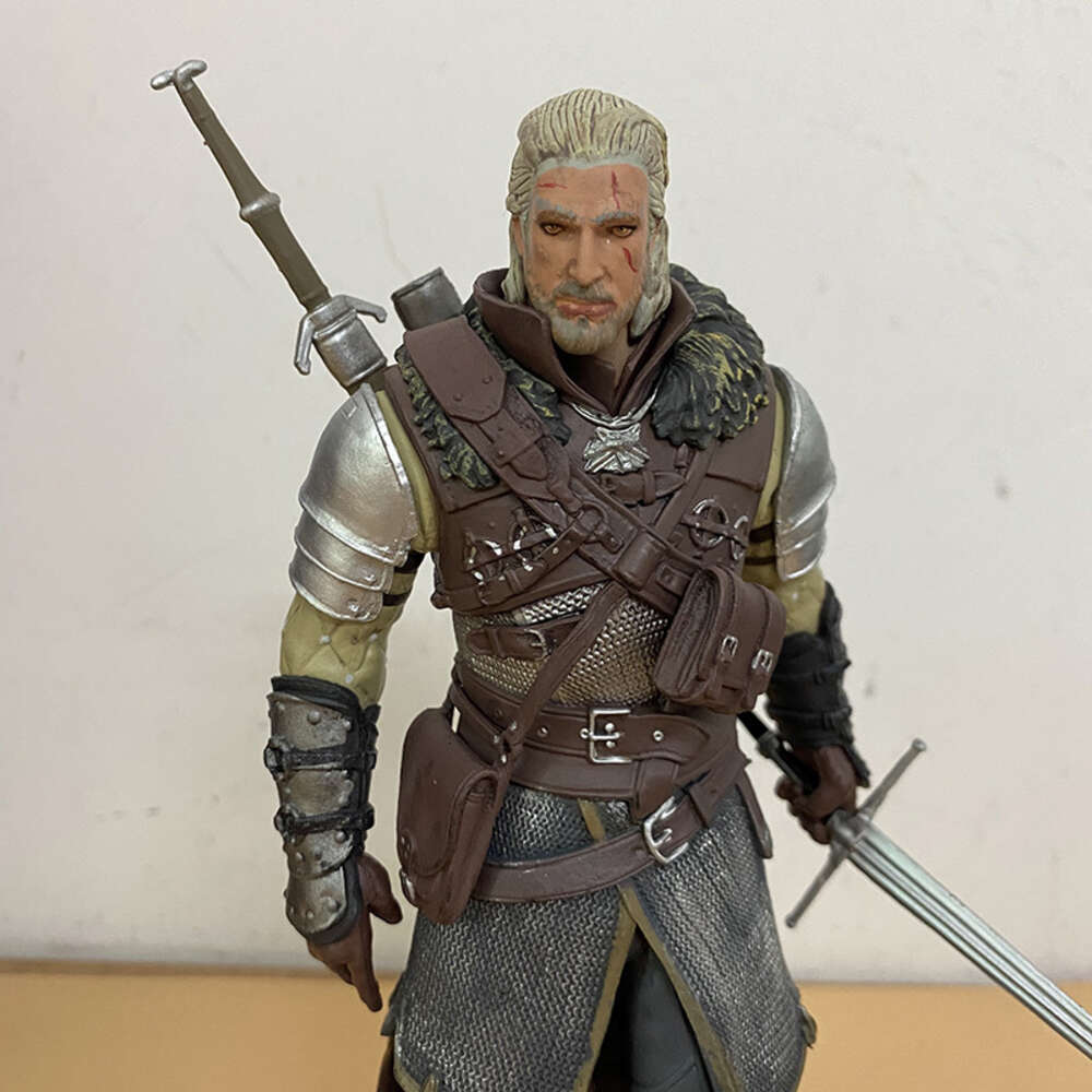 Mascot Costumes Hunt Geralt Action Figure Witcher-ed 3 Wild 907 Wolf Pvc Action Figure Model Toys Bookshelf Ornament Present for Friends