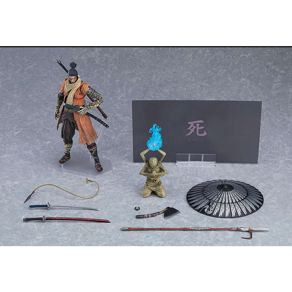 Mascot Costumes Figma 483-dx Game Sekiro Figure Shadows Die Twice Action Figures Sekiro Sword Shadows Die Twice Model Toys Cool Doll Decor