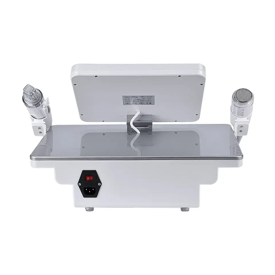 Skin Management Machine RF Microneedle for Skin Whitening Elasticity Improvement Anti-wrinkle Acne Treatment Cold Hammer for Pain Alleviate Redness Re