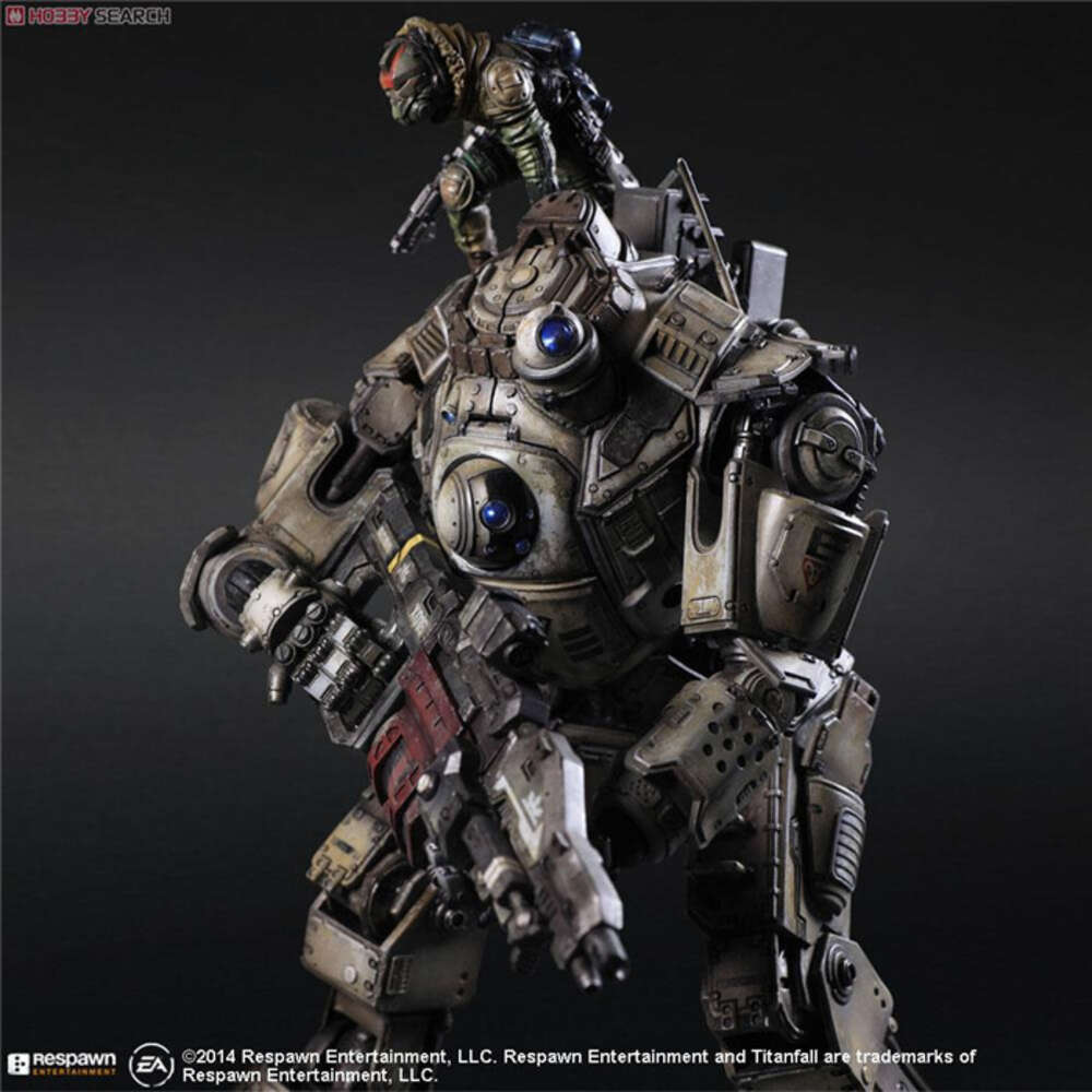 Mascot Costumes Play Arts Figure Titanfall Atlas Articulated Action Figure Model Toys 27cm Joint Movable Doll Creative Present for Friends