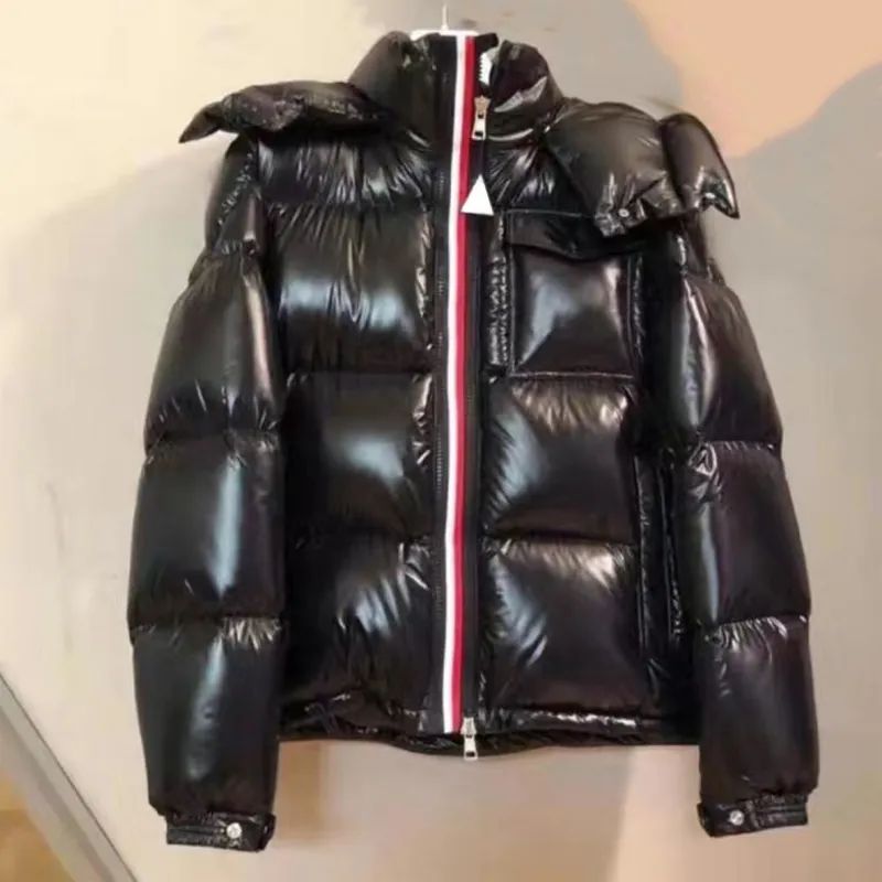 Luxury Parka Mens Womens Thick Puffer Jacket - Winter Outwear Short Zip Down Filled Coat Z250703