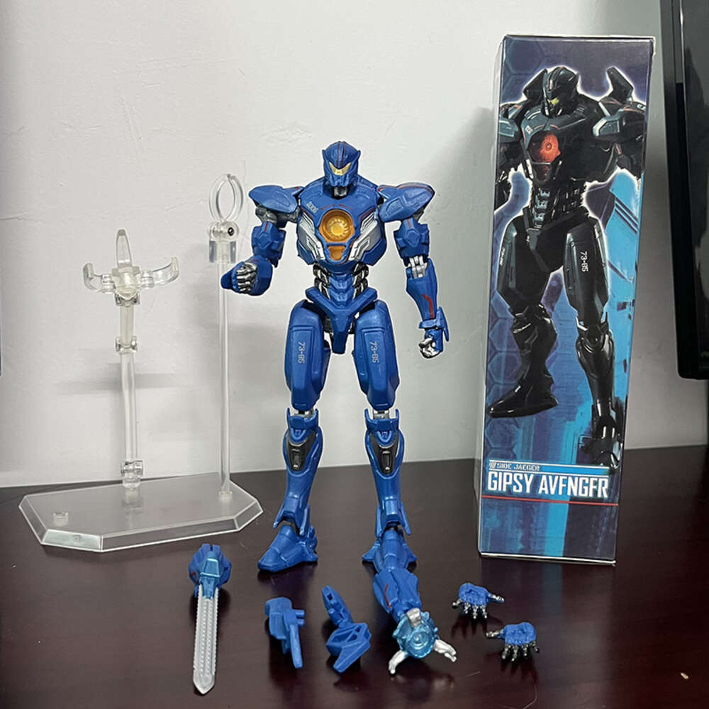 Mascot Costumes Pacific Rim Figure Gipsy Avenger Titan Vengeance Red Tramp Saber Athena Japanese Mecha Room Action Model Toys Joint Movable Doll