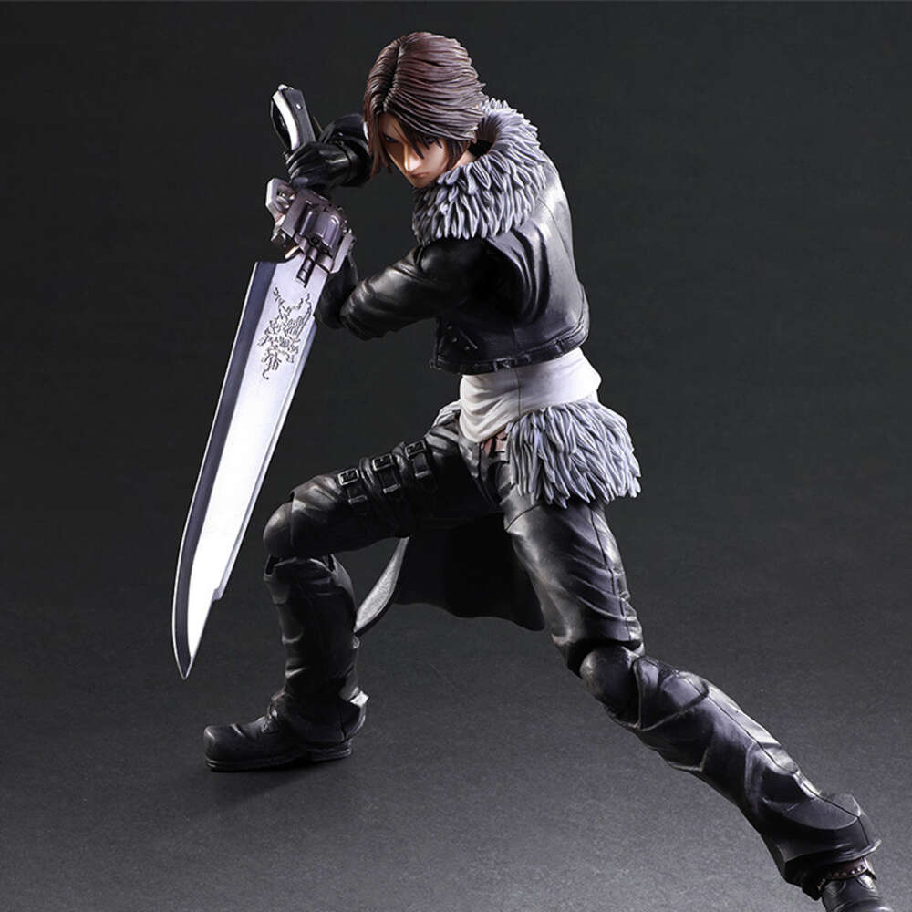 Mascot Costumes Play Arts Kai Cloud Final Fantasy Figure Cloud Strife Sephiroth Squall Leonhart Action Figures Model Toy 28cm Joint Movable Doll