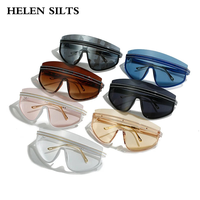 Sunglasses Frames Fashion Shield Sunglasse Men Oversized Outdoor Goggles Sun Glasses Men Punk Half Frame Windproof Eyewear UV400 231012