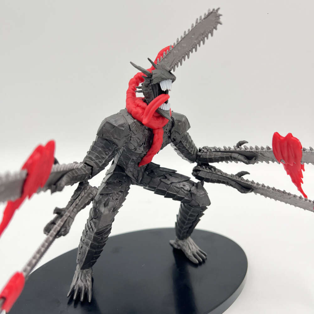 Mascot Costumes Chainsaw Man Anime Figure Denji Katana Man Action Figure Pvc Collectible Model Doll Classic Ornaments Toys Gifts