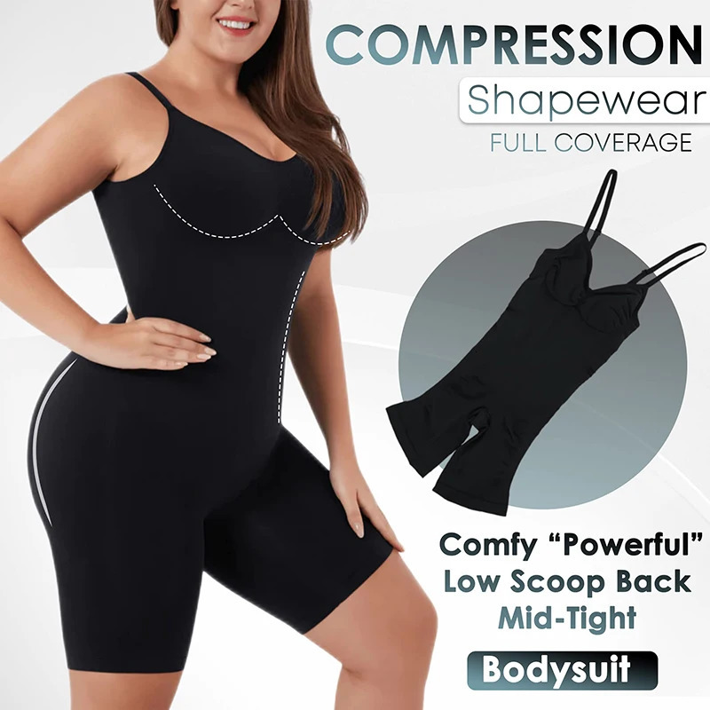 Waist Tummy Shaper Slimming Shapewear Low Back Bodysuit for Women Control Seamless Backless Body Dresses Butt Lifter Thigh Trimmer 231012