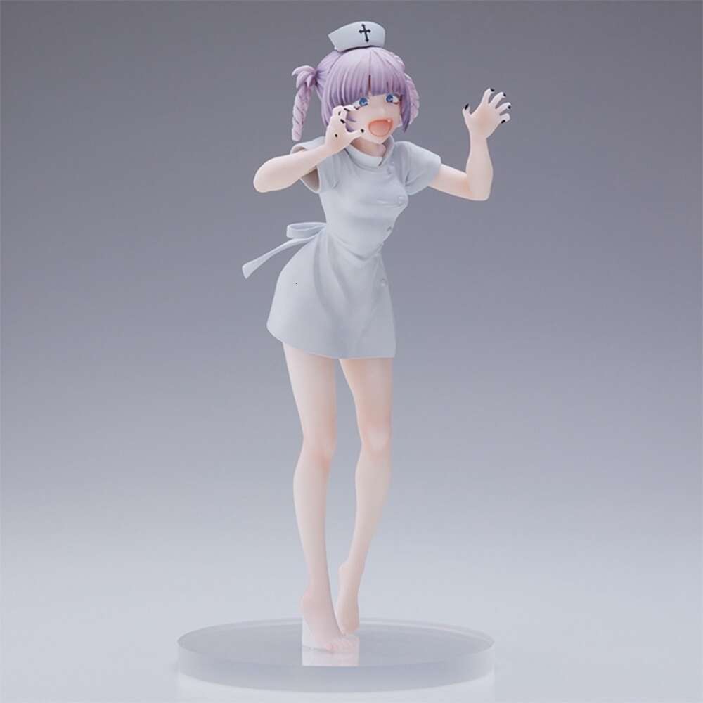 Mascot Costumes 20cm Call of the Night Anime Figures Nanakusa Nazuna Vampire Nurse Sexy Action Figure Collection Model Doll Ornaments Toys Gift