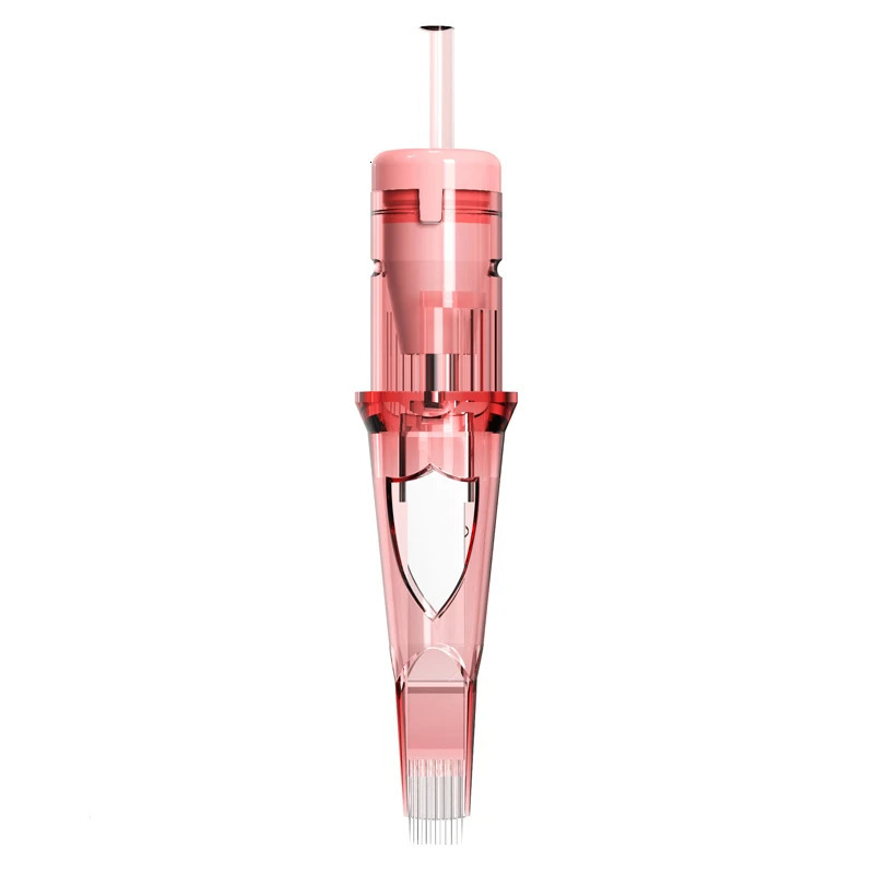 Tattoo Needles Quality Pink VIPER PMU Super Sharp Durable 20pcs/Box Tattoo Makeup Cartridge Needle Micropigmentation Permanent Makeup Eye 231012