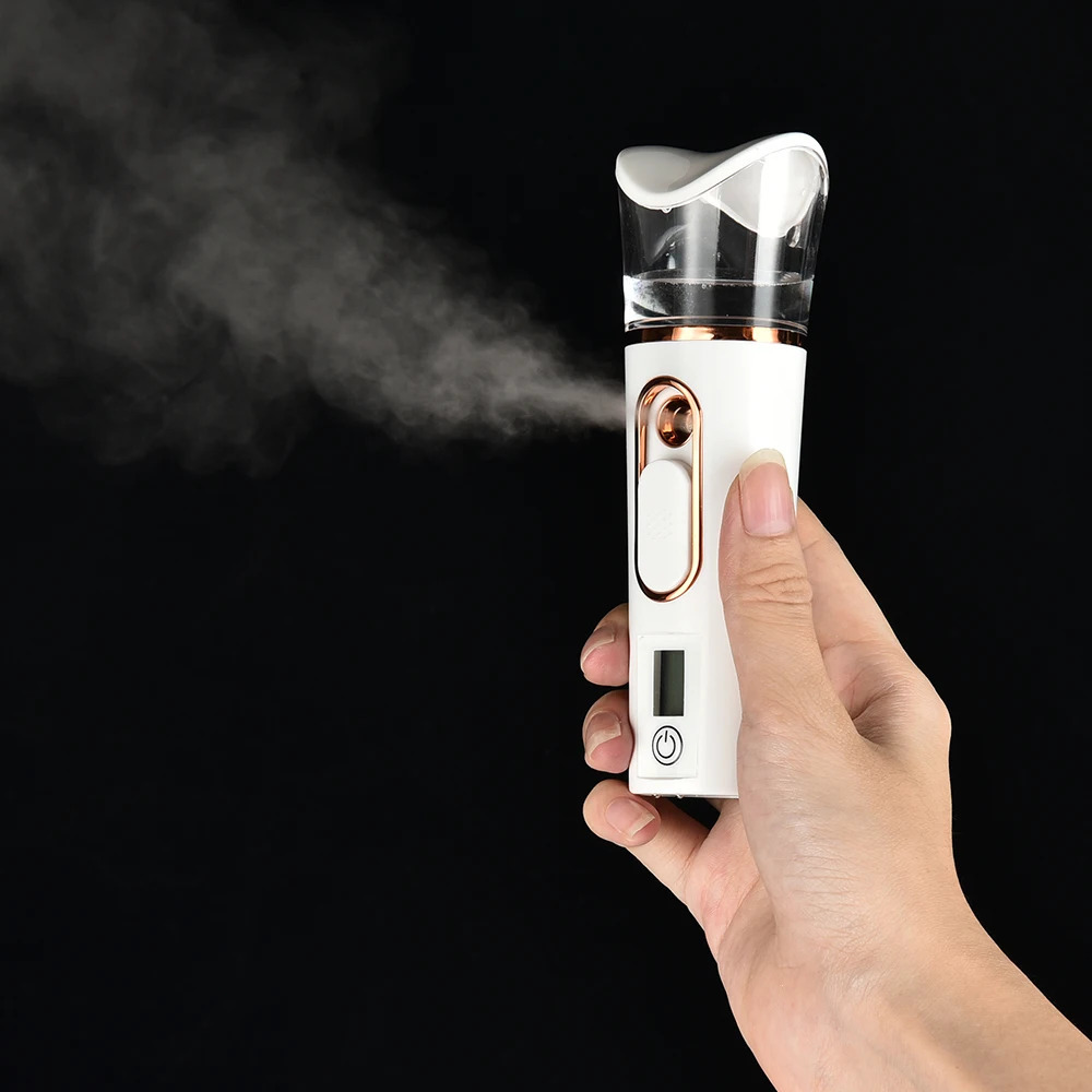 Steamer Nano Mist Sprayer Face Steamer USB Humidifier Rechargeable Nebulizer Skin Care Tool Beauty Instruments 231012