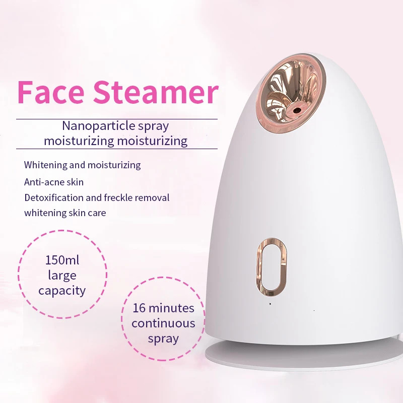 Steamer 150mL Large Steamer Nano Sprayer Face r Skin Care Humidifier Nano Sprayer Face Spa Nebulizer 231012