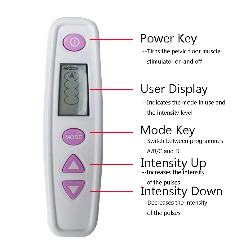 Feminine Hygiene TENSEMS Pelvic Floor Exerciser Muscle Stimulator Vaginal Tightening Products Kegel Women Incontinence Sensation Tighten CE 231012