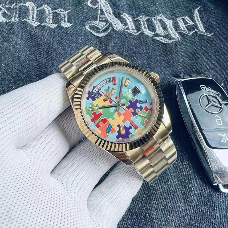 AAA Fully automatic highquality mechanical watchstainless steel 904L mens designer 41mm luxury Montreal bracelet luminous sapphire waterproof Montres de luxe