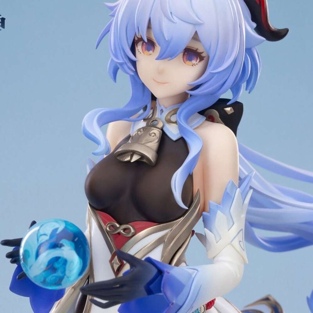 Mascot Costumes 22cm Ganyu Genshin Impact Anime Figure Kamisato Ayaka/ganyu Plenilune Gaze Action Figure Yae Miko/paimon/klee Figurine Doll Toys
