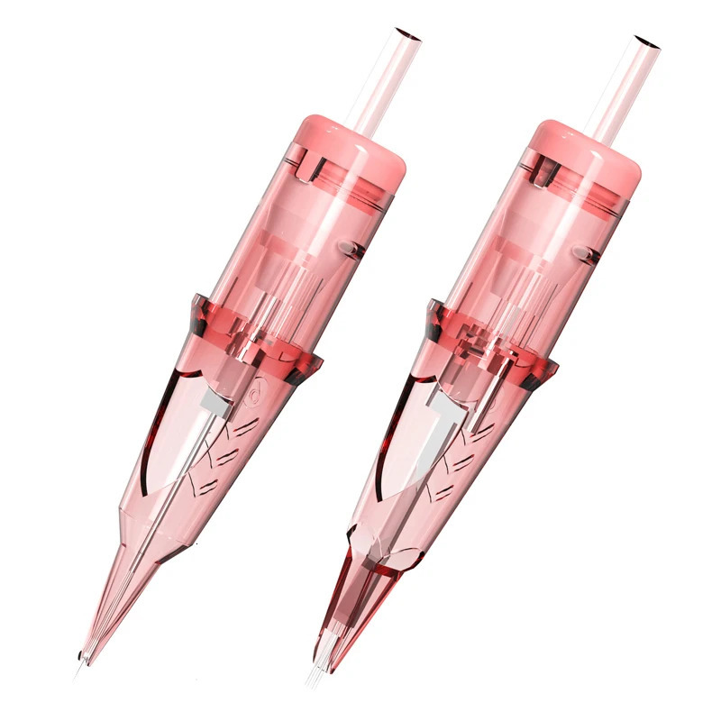 Tattoo Needles Quality Pink VIPER PMU Super Sharp Durable 20pcs/Box Tattoo Makeup Cartridge Needle Micropigmentation Permanent Makeup Eye 231012
