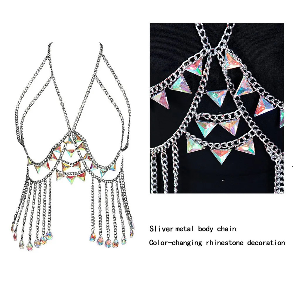 Other Fashion Accessories Sexy Bodysuit Women's Harness Bra Sword Belt Natural Decorations Belly Chain Accessories Body Jewelry Waist Bikini Rave