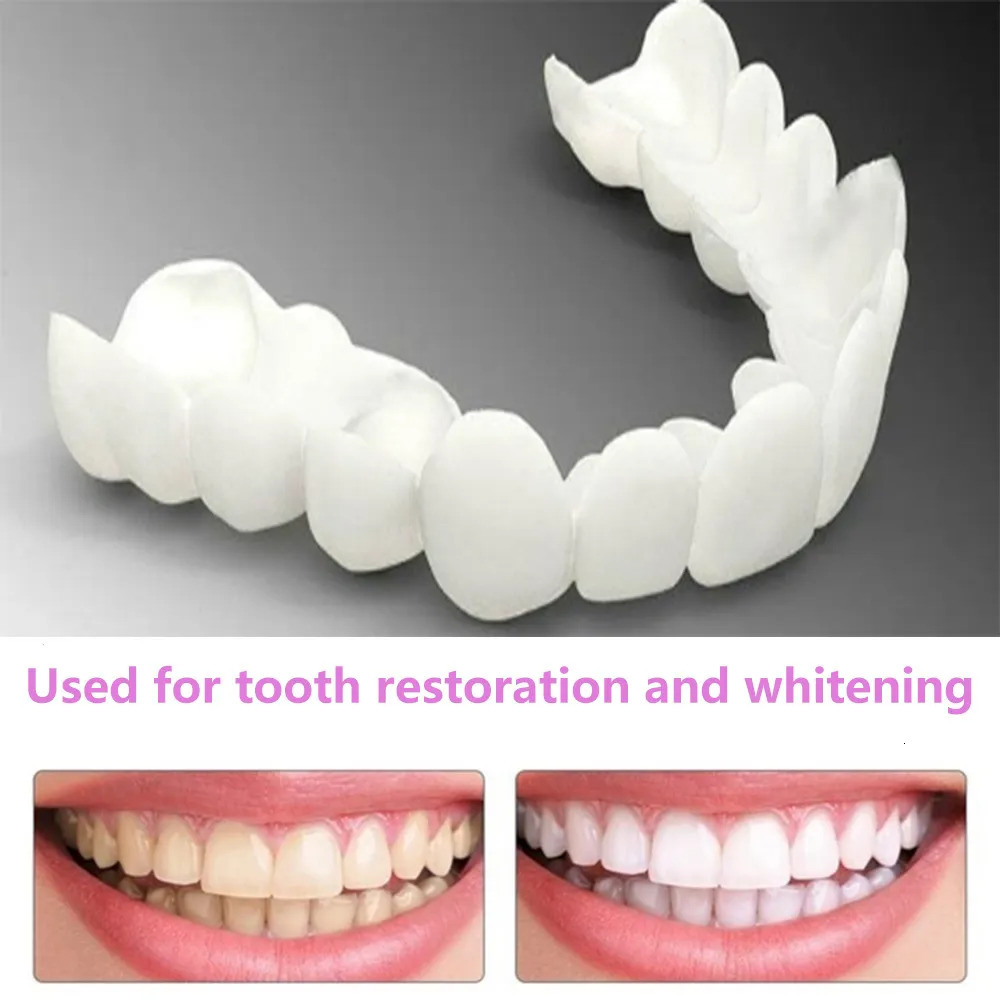 Other Oral Hygiene False Dental Braces Tooth Cover Simulation Chewing Braces Dental Beauty Correction Shaping Universal Dental Defect Repair Braces 23