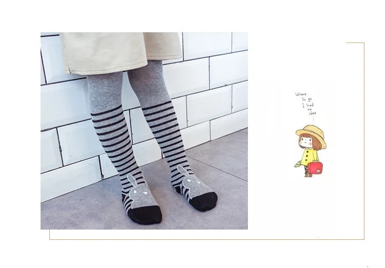 Kids Socks Girl Winter Bowknot Tights Cotton Baby Pantyhose spring autumn rabbit baby socks pantyhose childrens pants Leg Warmers 231013