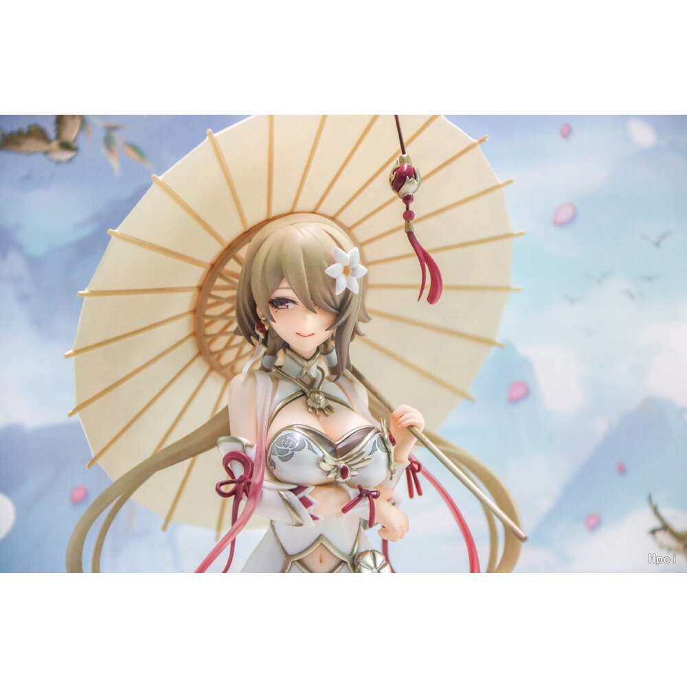 Mascot Costumes 28cm Anime Figure Honkai Impact 3 Rita Rossweisse Huanxisha Sexy Cheongsam Standding Model Dolls Toy Gift Collect Pvc Material