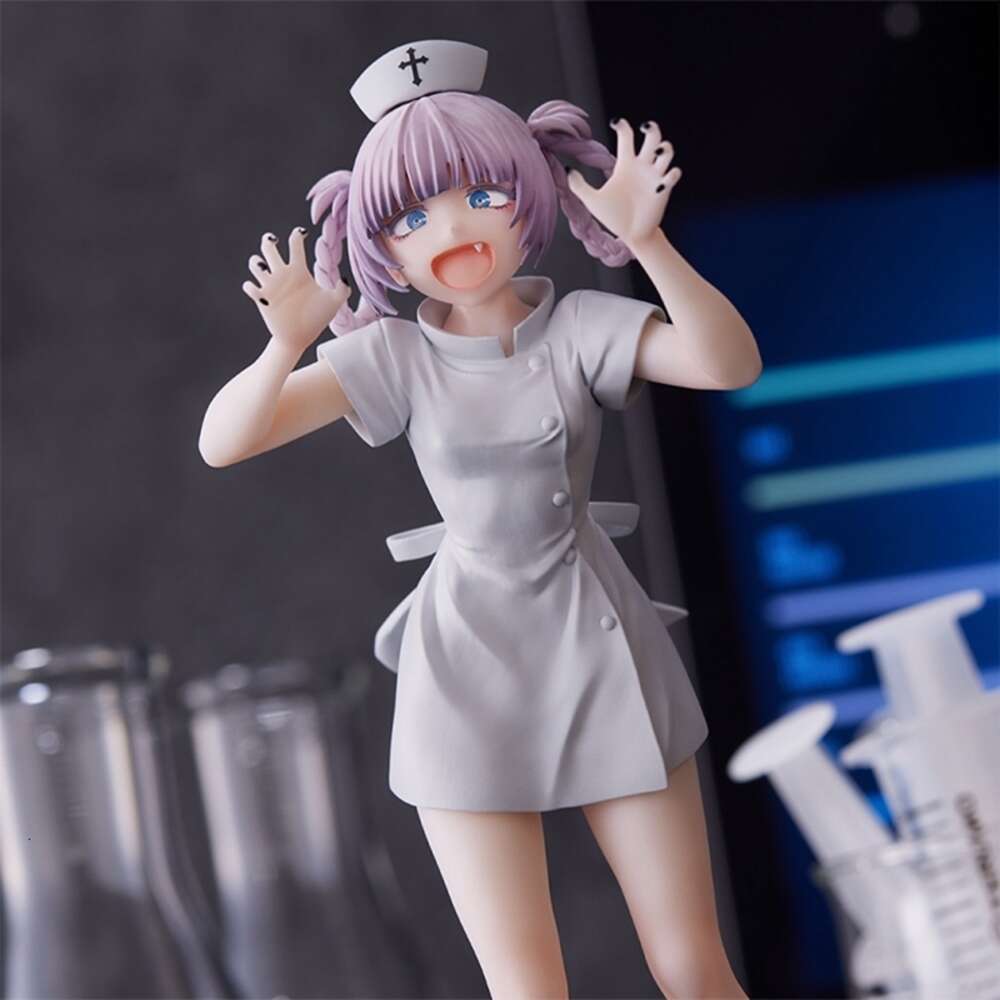 Mascot Costumes 20cm Call of the Night Anime Figures Nanakusa Nazuna Vampire Nurse Sexy Action Figure Collection Model Doll Ornaments Toys Gift