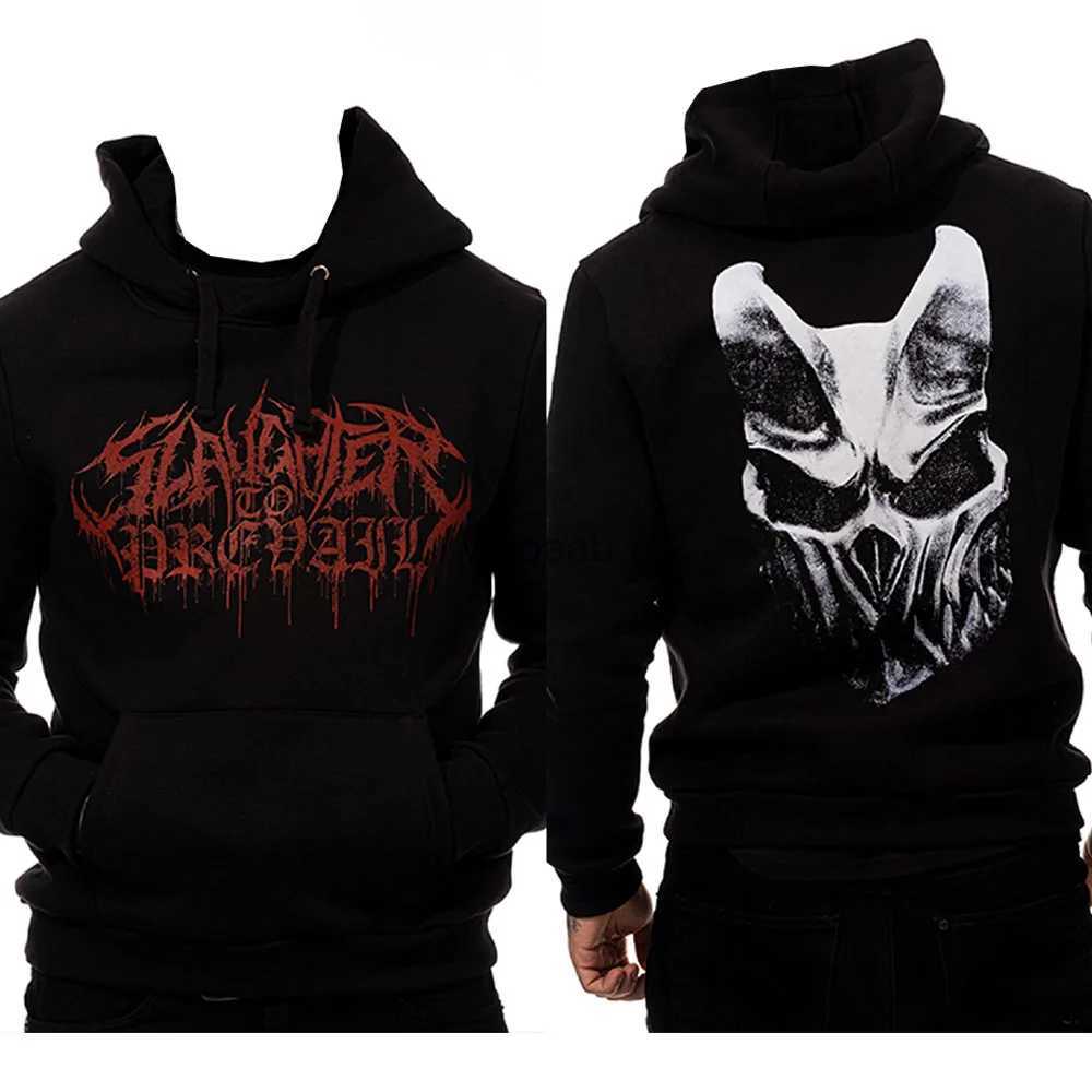 Mens Hoodies Sweatshirts SLAUGHTER TO PREVAIL Russia Rock Heavy Mental Hoodies Mens Long Sleeve Hoody Tops Harajuku Streetwear Oversized Hooded Clothe z241105
