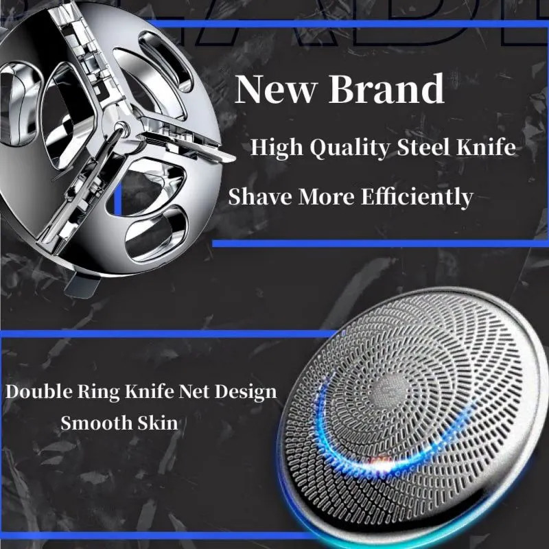 Razors Blades Portable Mini Electric Shaver Rechargeable Beard Razor IPX7 Waterproof Wet And Dry Dual-use Painless Epilator High Quality Gift 231013