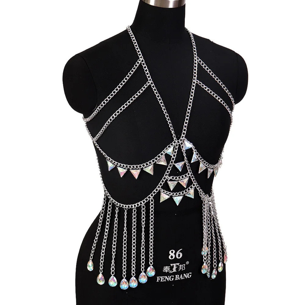 Other Fashion Accessories Sexy Bodysuit Women's Harness Bra Sword Belt Natural Decorations Belly Chain Accessories Body Jewelry Waist Bikini Rave